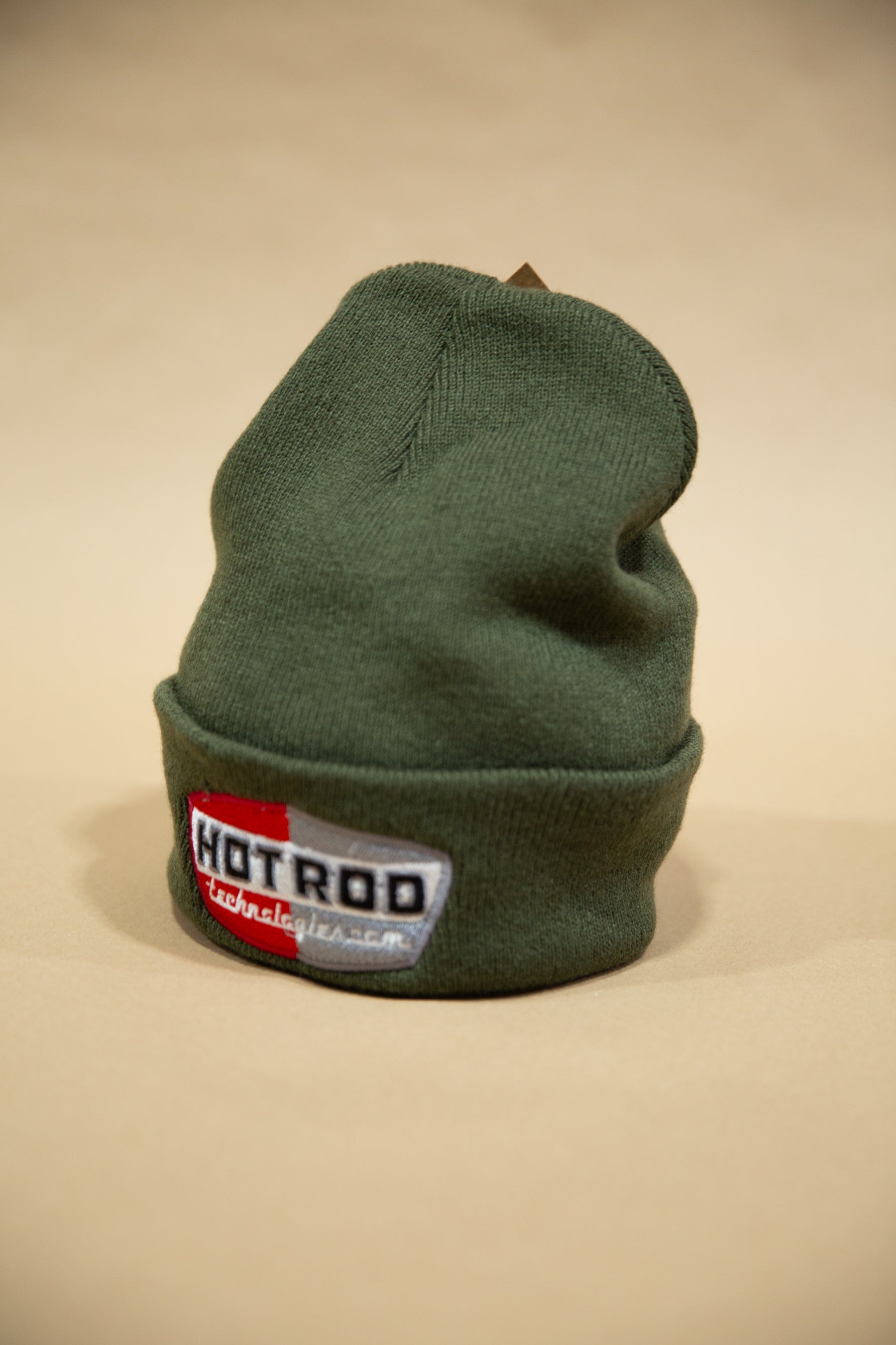 HOTROD 'OG' Logo Beanie Khaki