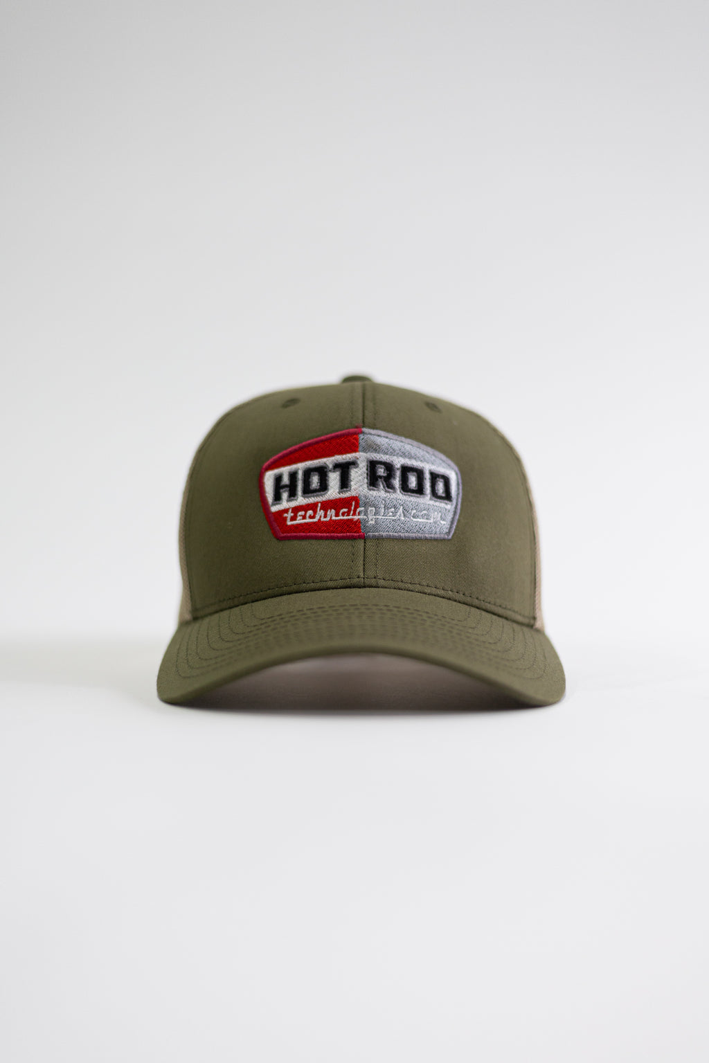 HOTROD 'OG' Logo Snapback Khaki Cap