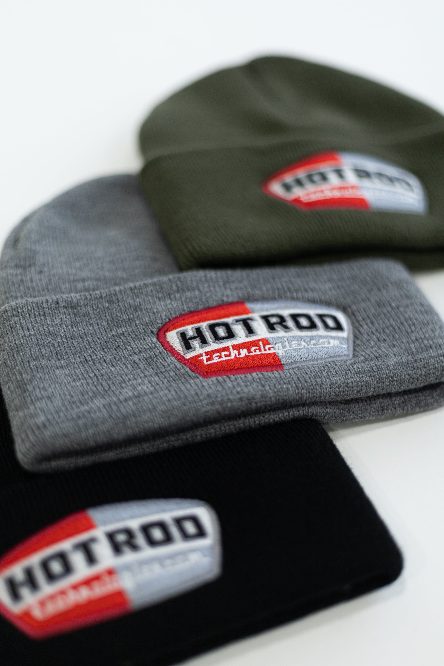 HOTROD 'OG' Logo Beanie Khaki