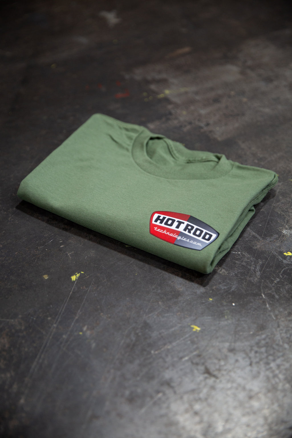 HOTROD 'OG' Logo Khaki T-Shirt