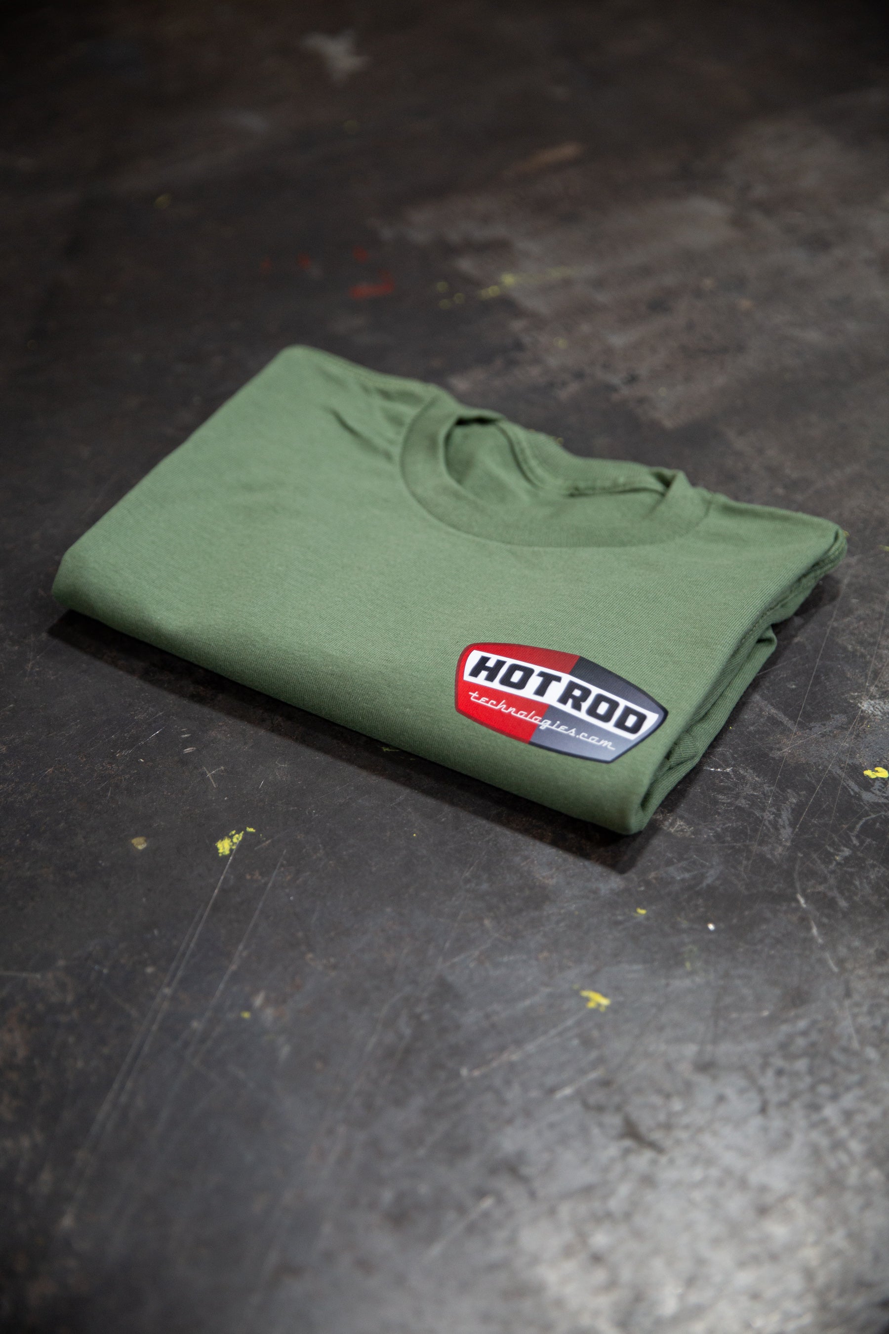 HOTROD 'OG' Logo Khaki T-Shirt