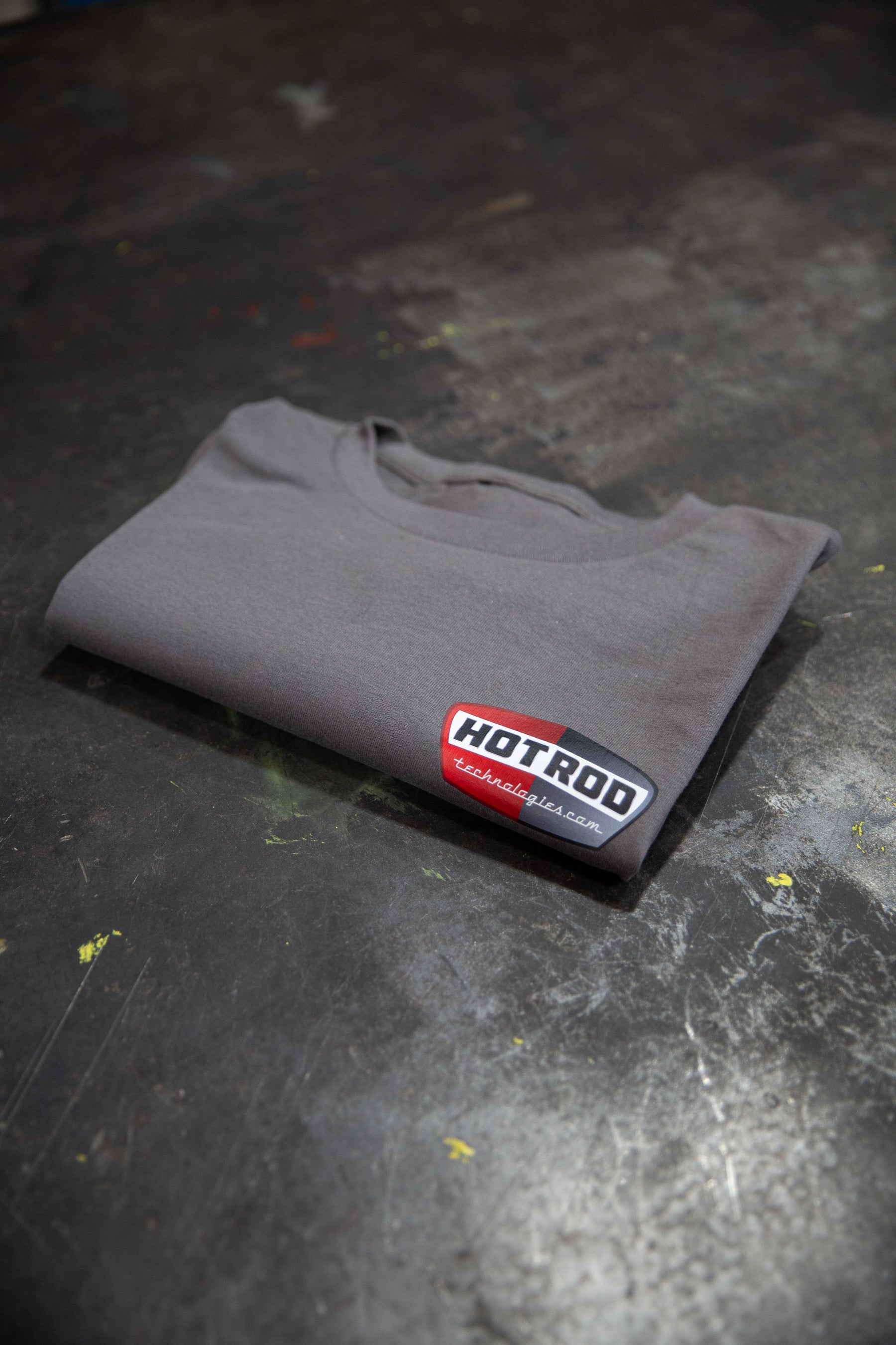 HOTROD 'OG' Logo Grey T-Shirt