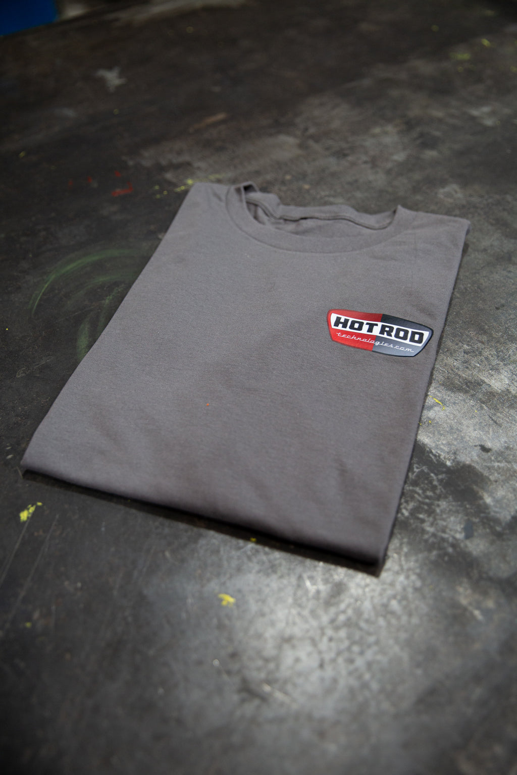 HOTROD 'OG' Logo Grey T-Shirt