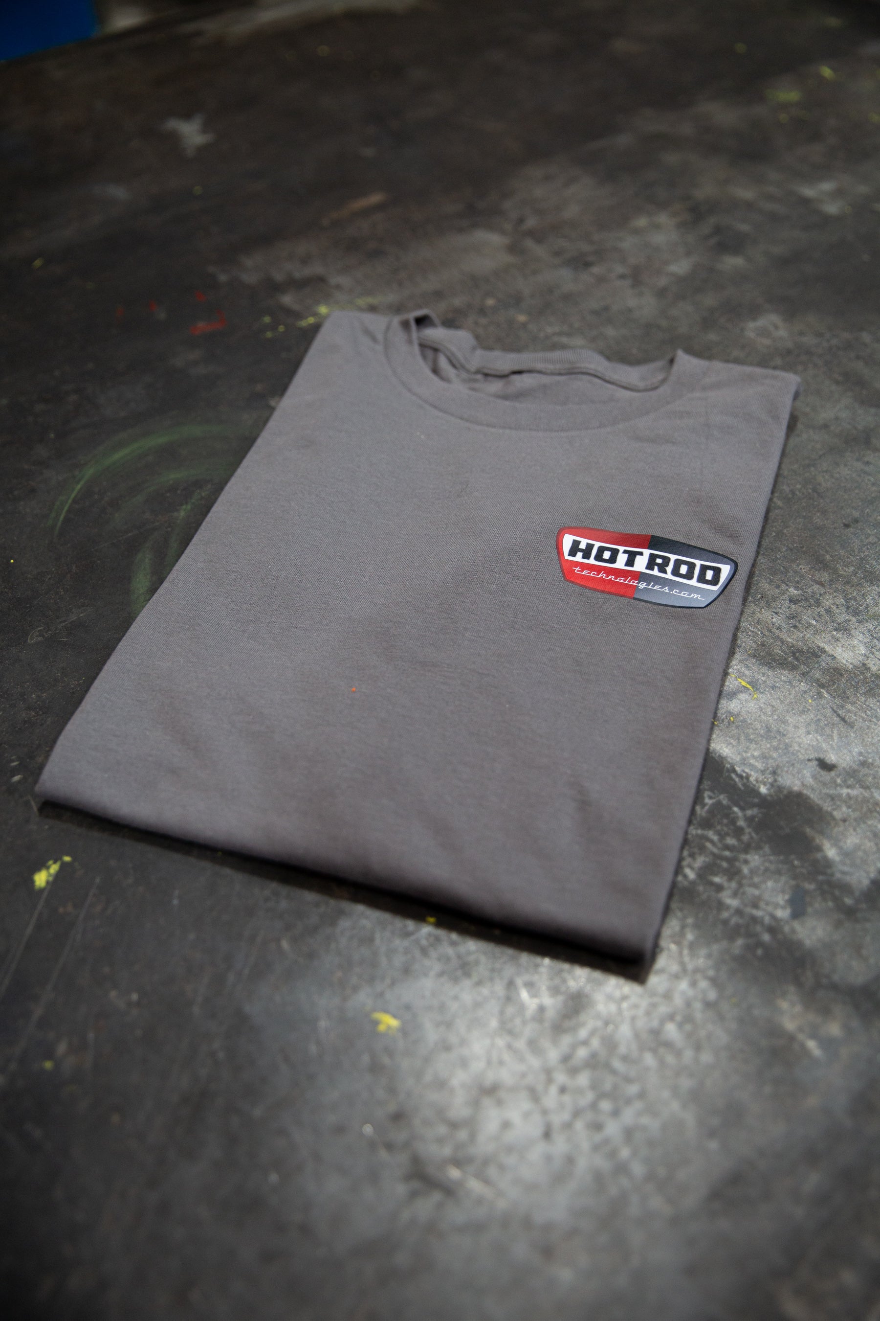 HOTROD 'OG' Logo Grey T-Shirt