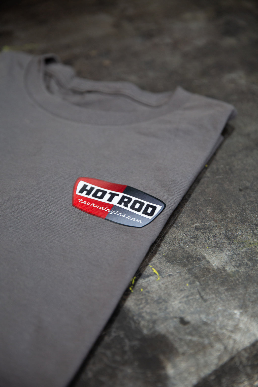 HOTROD 'OG' Logo Grey T-Shirt