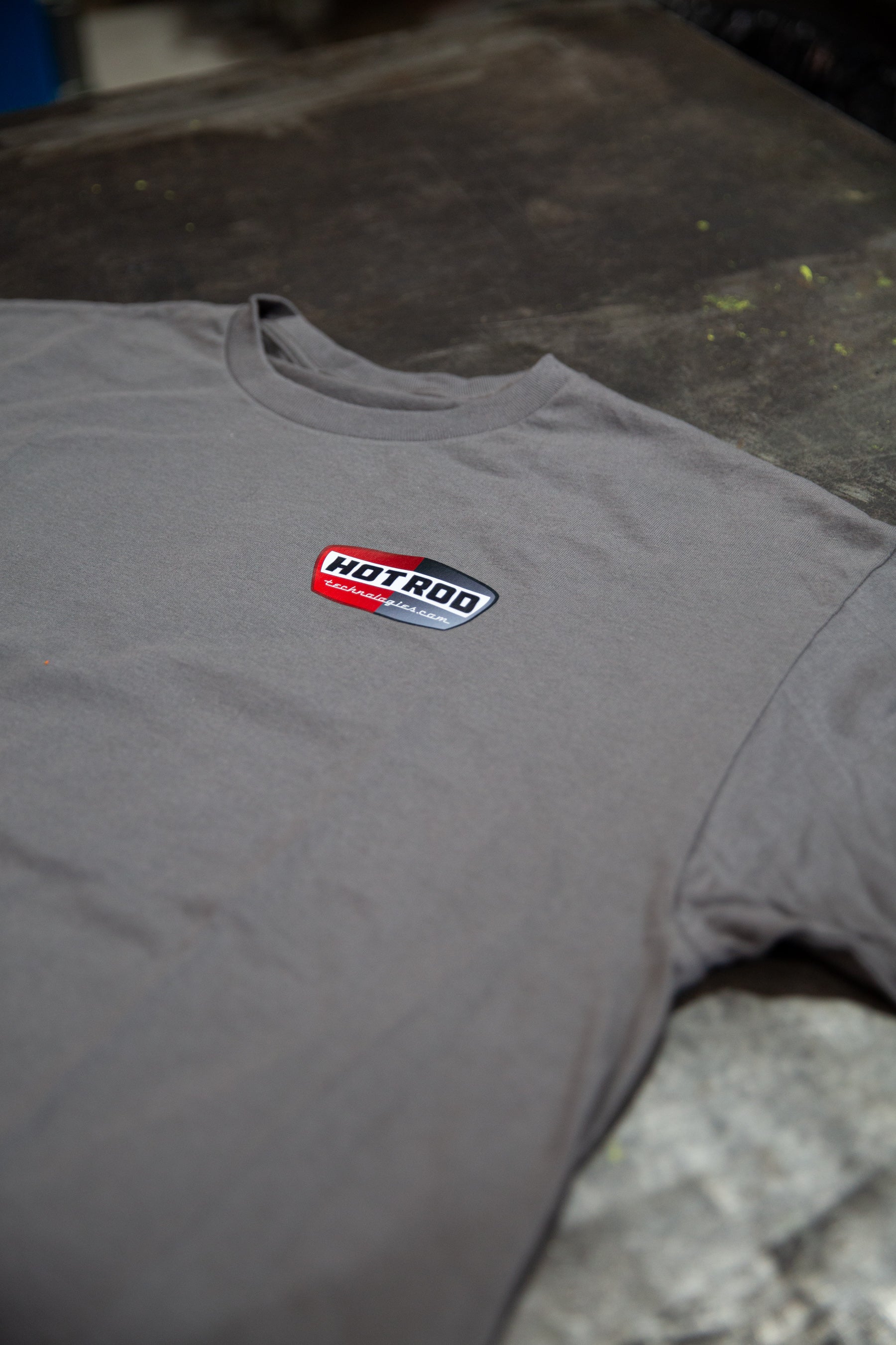 HOTROD 'OG' Logo Grey T-Shirt