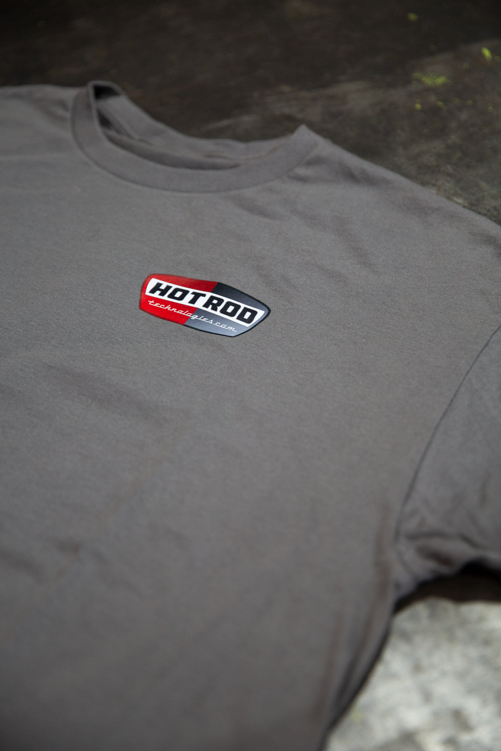 HOTROD 'OG' Logo Grey T-Shirt