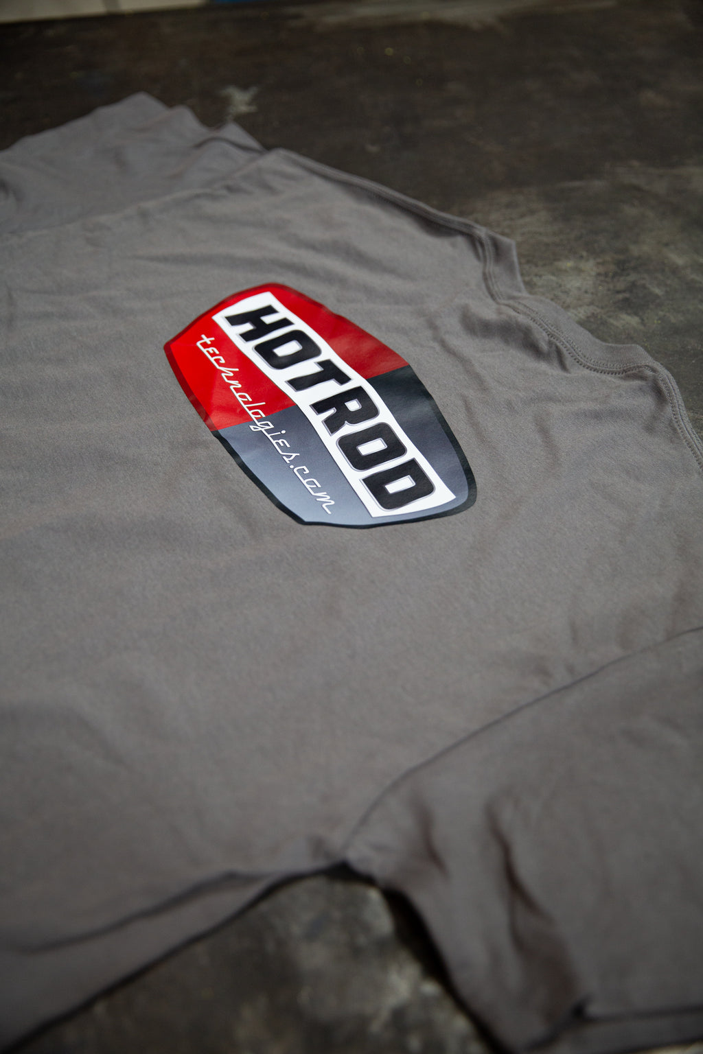 HOTROD 'OG' Logo Grey T-Shirt