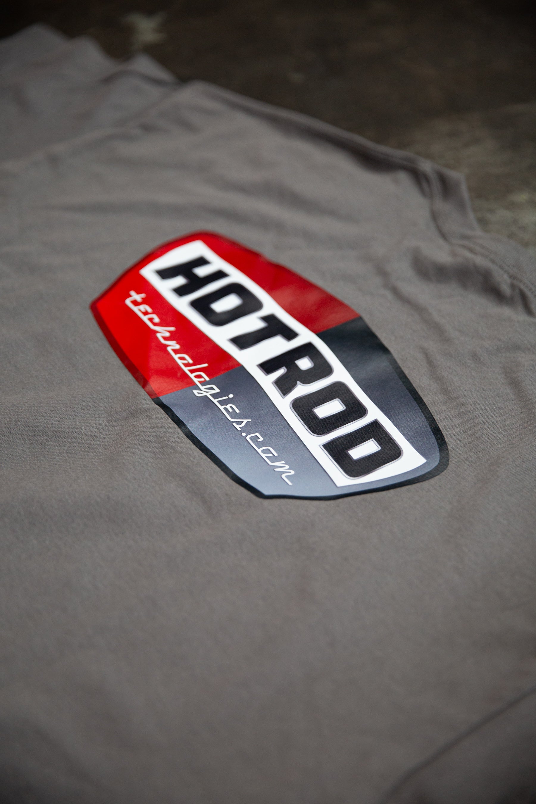 HOTROD 'OG' Logo Grey T-Shirt