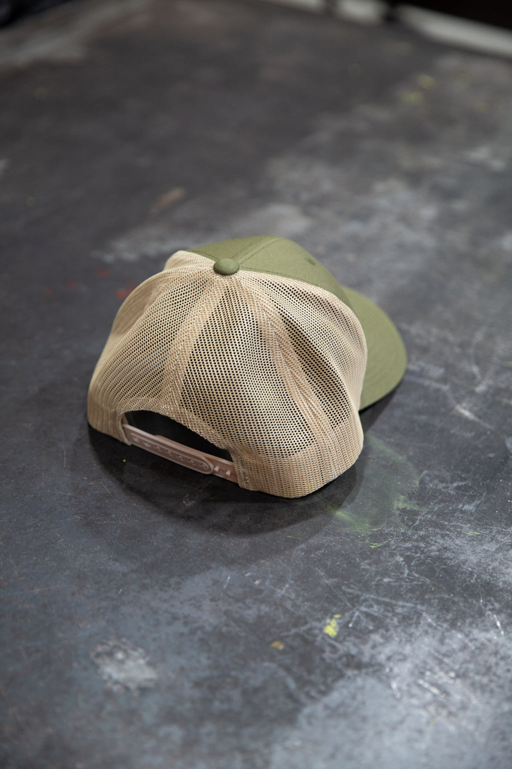 HOTROD 'OG' Logo Snapback Khaki Cap