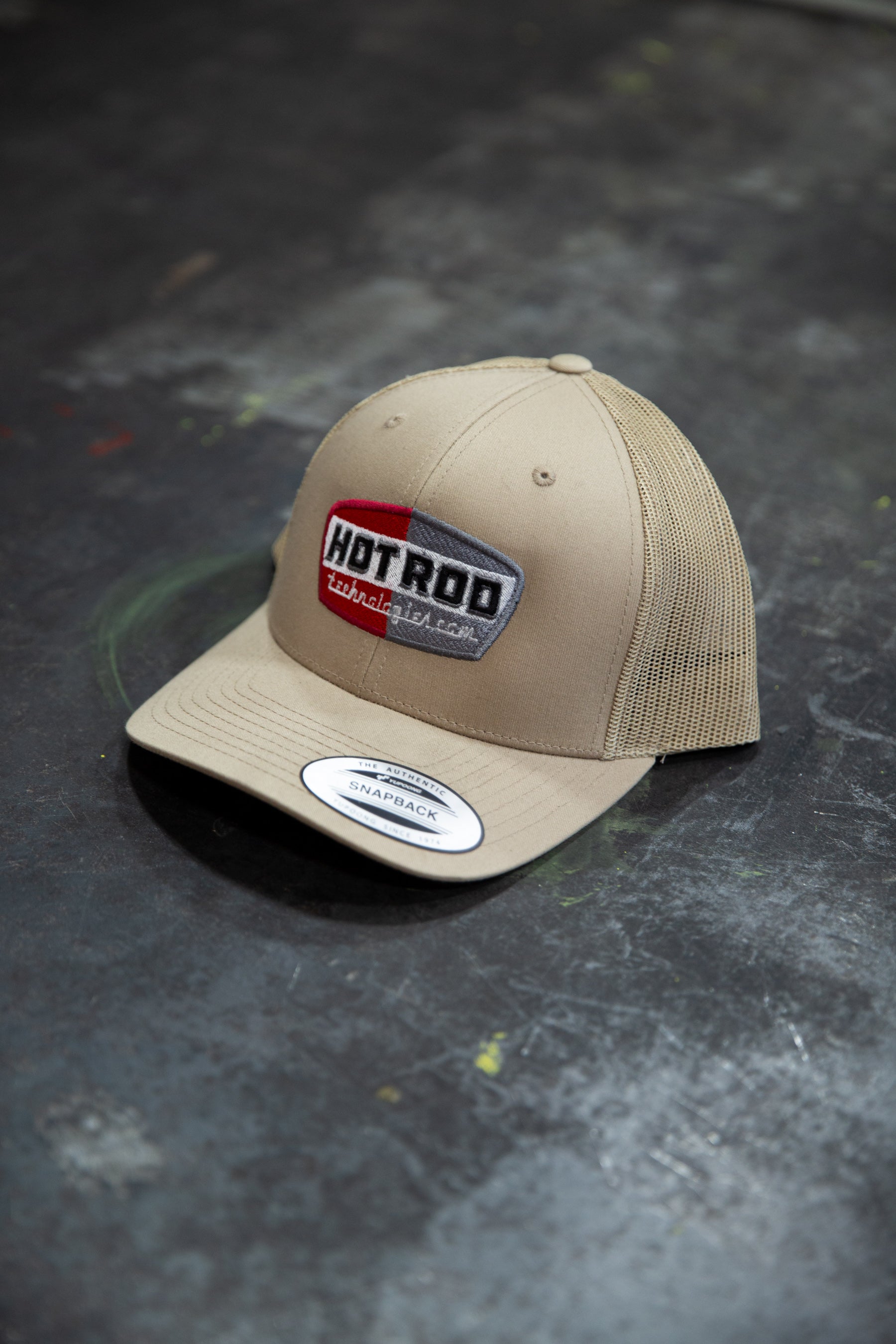 HOTROD 'OG' Logo Snapback Sand Cap