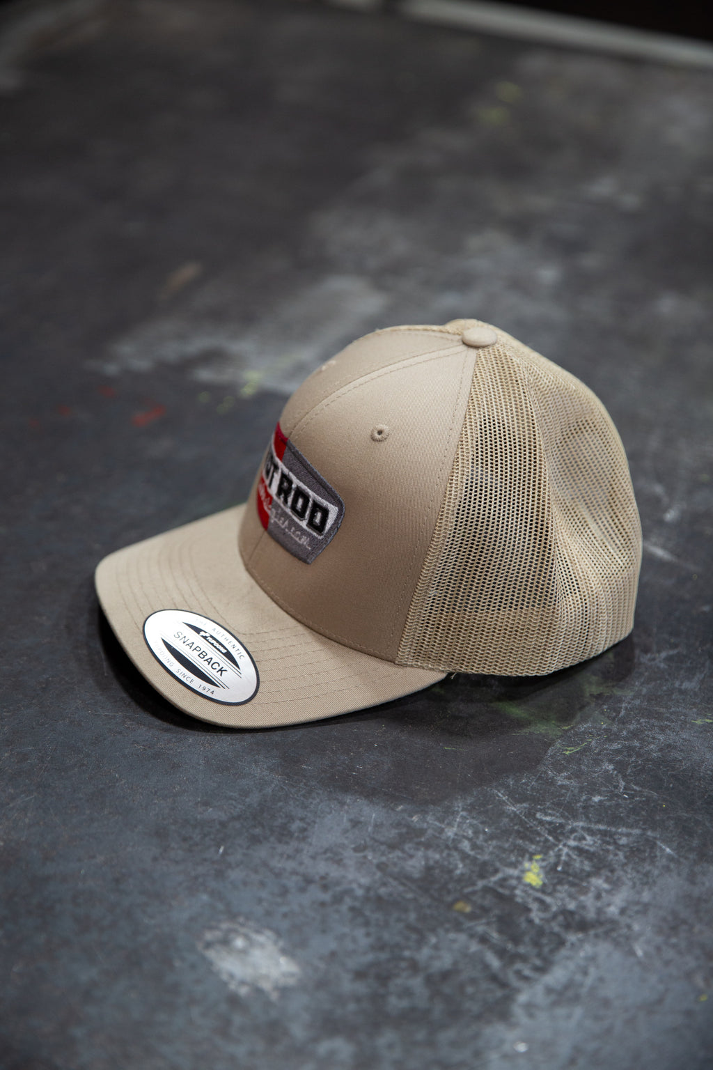 HOTROD 'OG' Logo Snapback Sand Cap